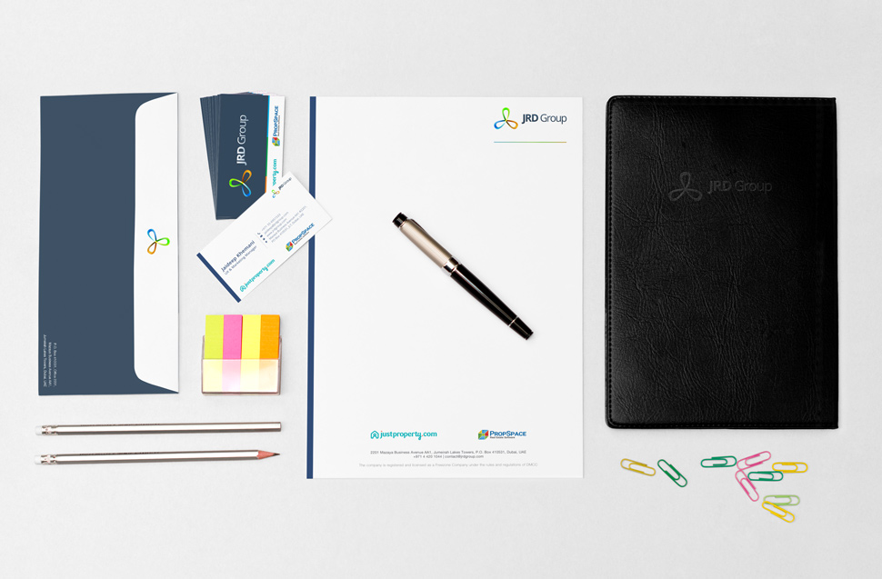 JRD Group Corporate Stationery