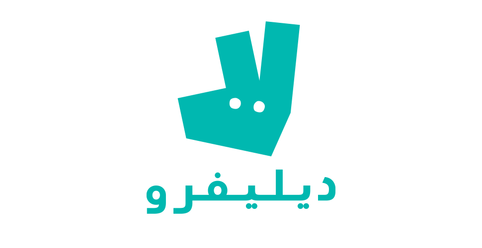 Deliveroo Arabic logo